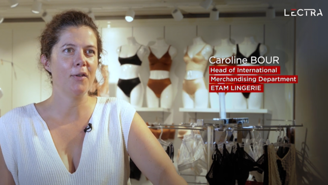arrive Discharge translate Lingerie Brand Etam Increases its Margins with Retviews Data | Lectra