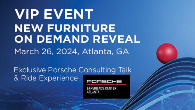 VIP Event New Furniture on Demand Reveal + Porsche Talk 500 x 283